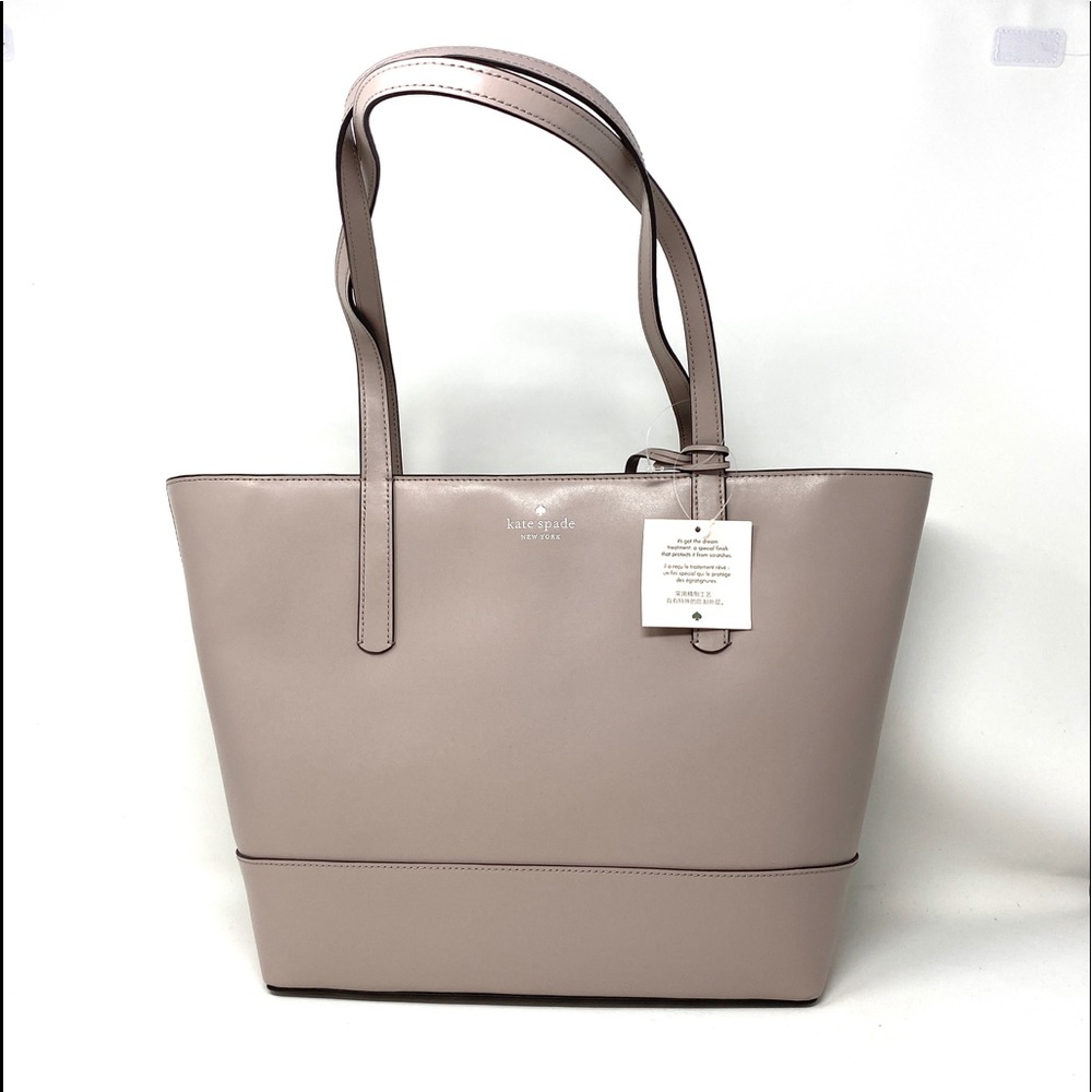 🌸 Spring Sale 🌸 Kate Spade ♠️ Large Tote Adley Muted Taupe Women’s WKRU6978 - Picture 7 of 9